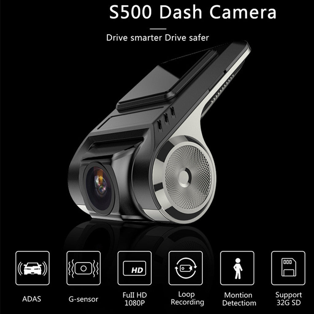 كاميرا تسجيل قيادة DVR USB للسيارة