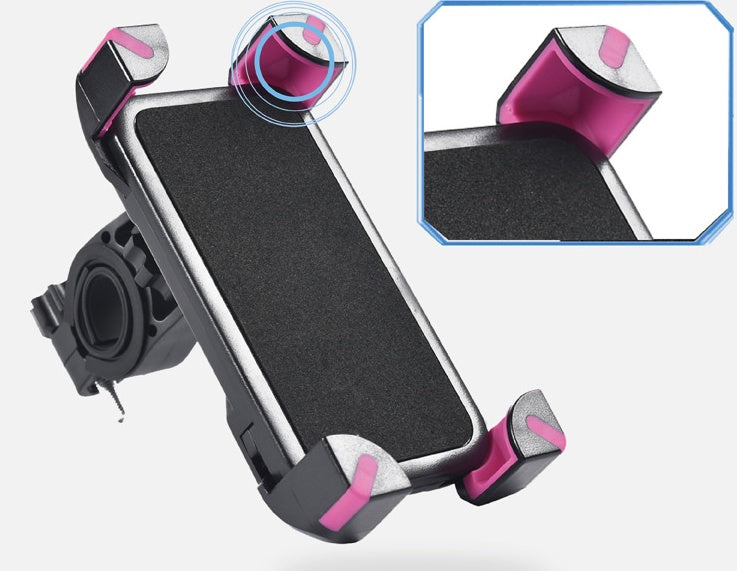 Fahrrad-Handyhalter mit festem Rahmen, Mountainbike-Zubehör, Reitausrüstung, elektrisches Motorrad, Handy-Navigationshalterung