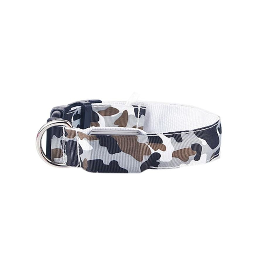 Camouflage pet supplies luminous dog collar - X2-Shopping