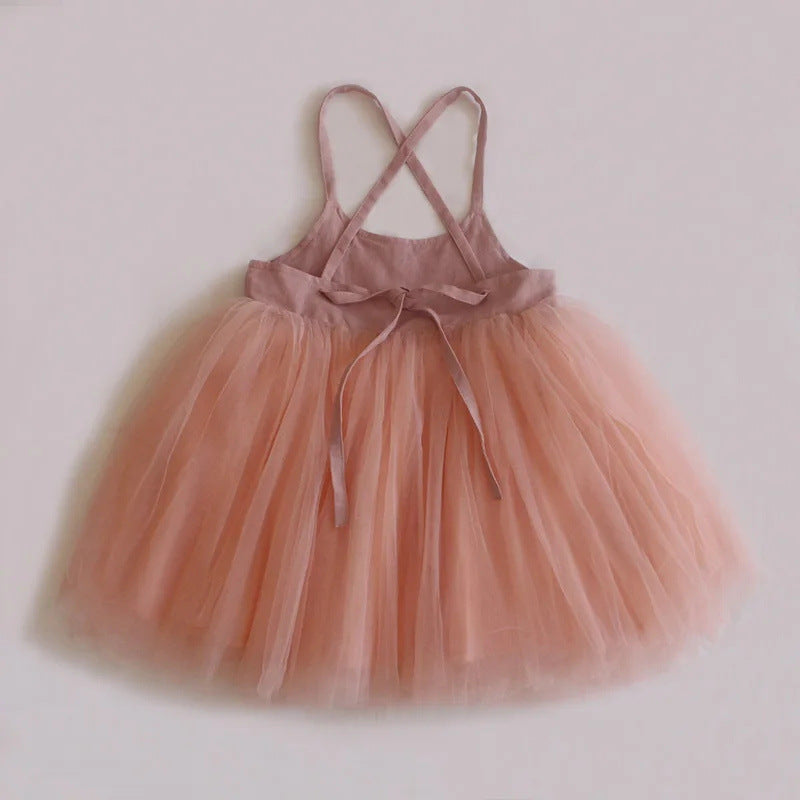 Süßes Prinzessinnenkleid zum Schnüren für Kinder