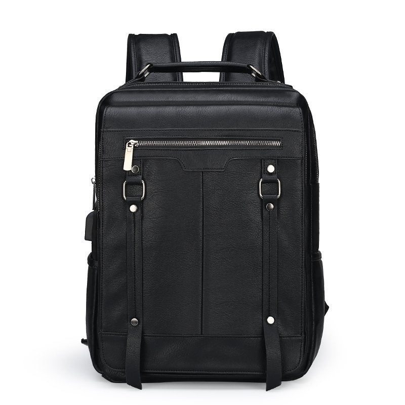 Männer Casual Rucksack Hohe Schule Junior High School Student Schultasche Einfache