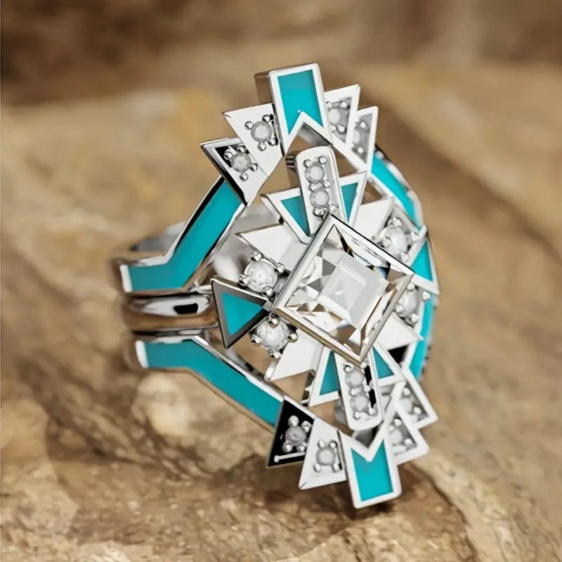 Female Retro Fashion Minimalism Personality Ring