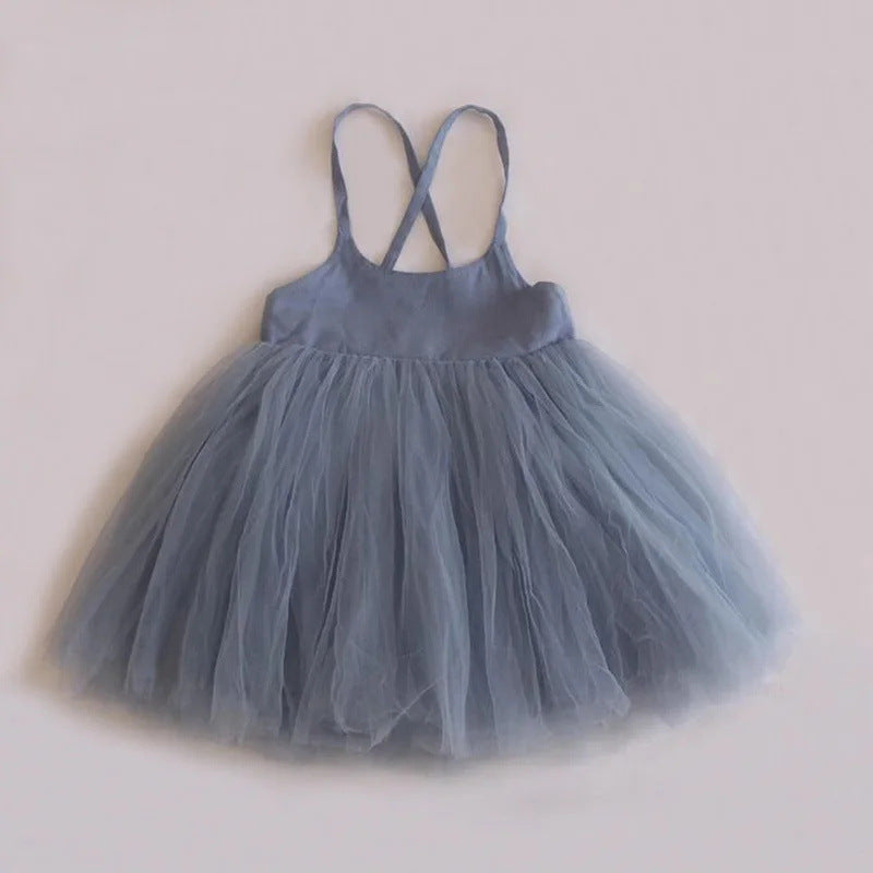 Süßes Prinzessinnenkleid zum Schnüren für Kinder