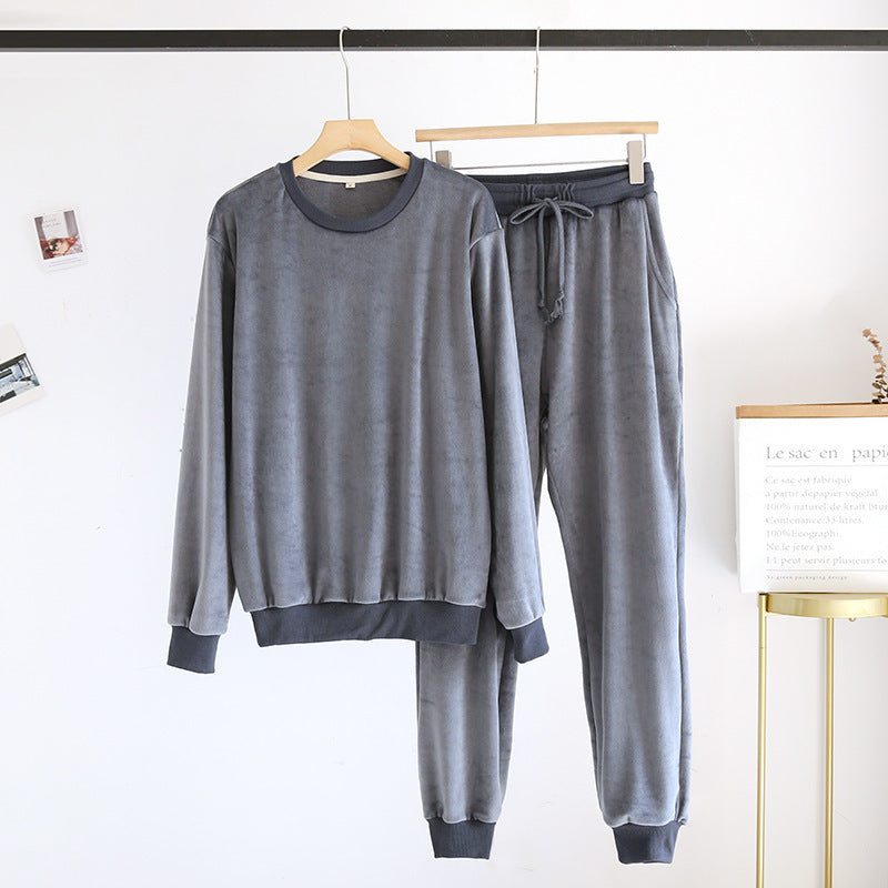 Paar-Pyjamas, Loungewear, kann draußen getragen werden