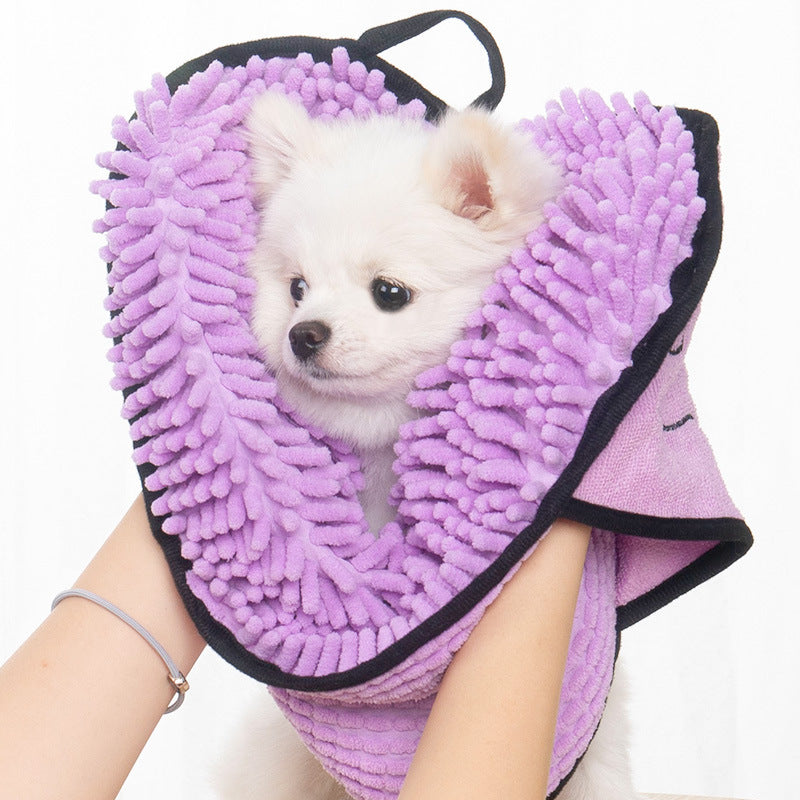 Dogs Cats Towels Super Absorbent Dog Bathrobe Microfiber Bath Towels Quick-Drying Cat Bath Towel For Pets Towel Dog Towels Pet Products - X2-Shopping