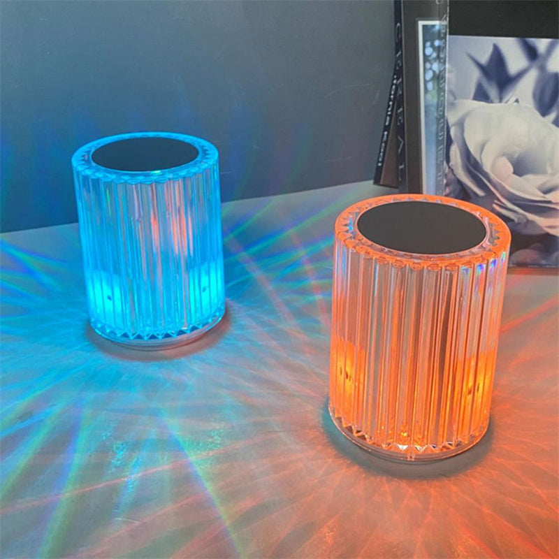 Kristalllampe Tischlampe Atmosphäre Kreative Linie Kleine Nachtlampe Led-Leuchten