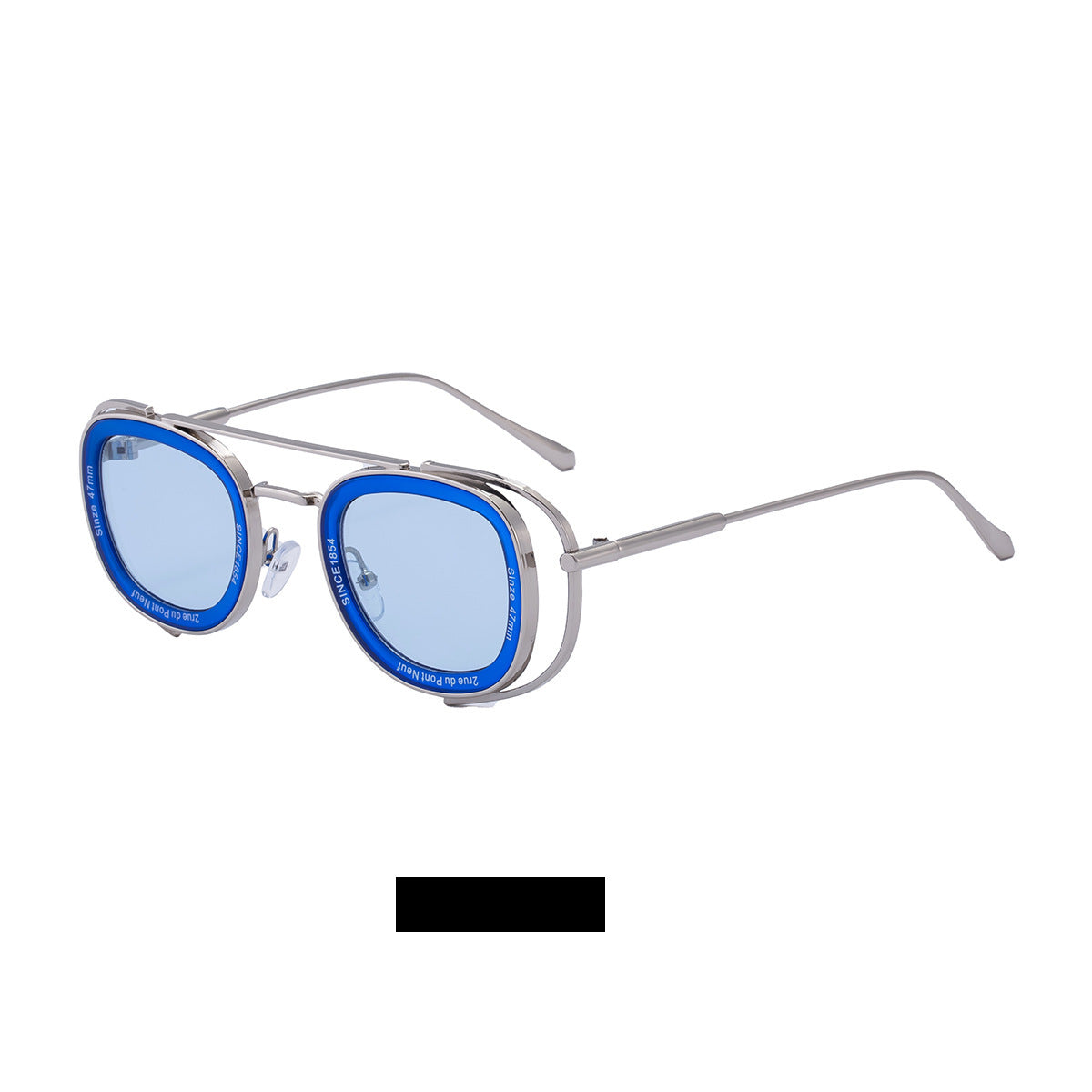 Fashion Oval Retro High Sunglasses
