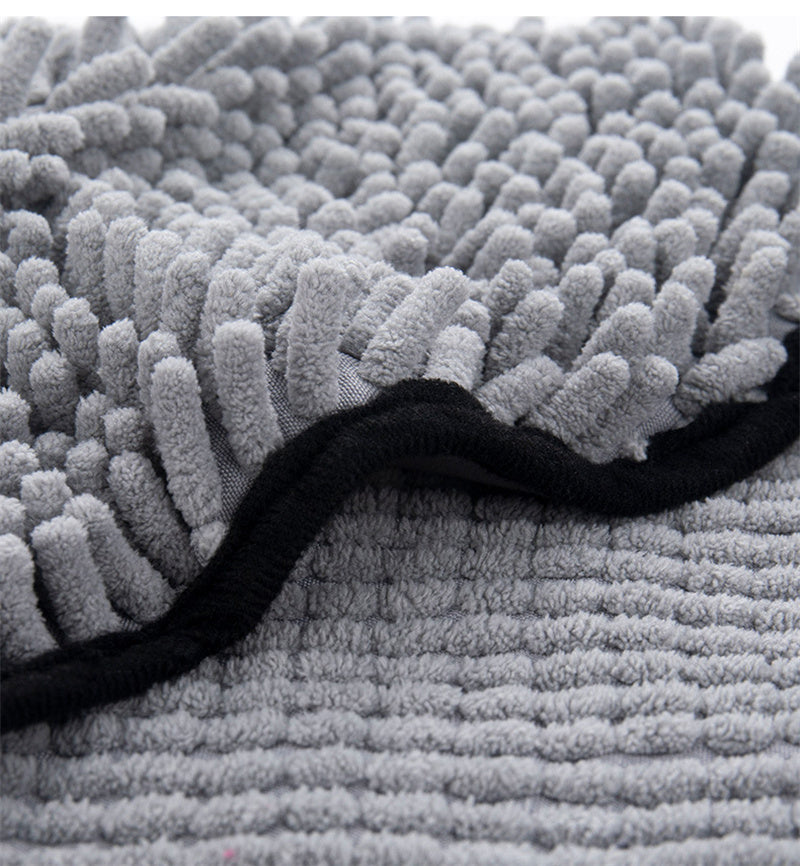 Dogs Cats Towels Super Absorbent Dog Bathrobe Microfiber Bath Towels Quick-Drying Cat Bath Towel For Pets Towel Dog Towels Pet Products - X2-Shopping