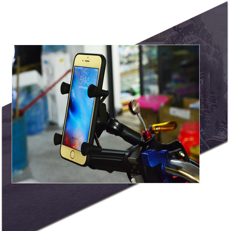 Motorrad wiederaufladbarer Handyhalter Praktisches Auto- und Motorradzubehör