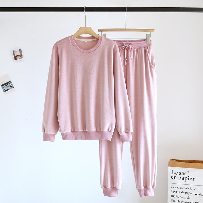 Paar-Pyjamas, Loungewear, kann draußen getragen werden