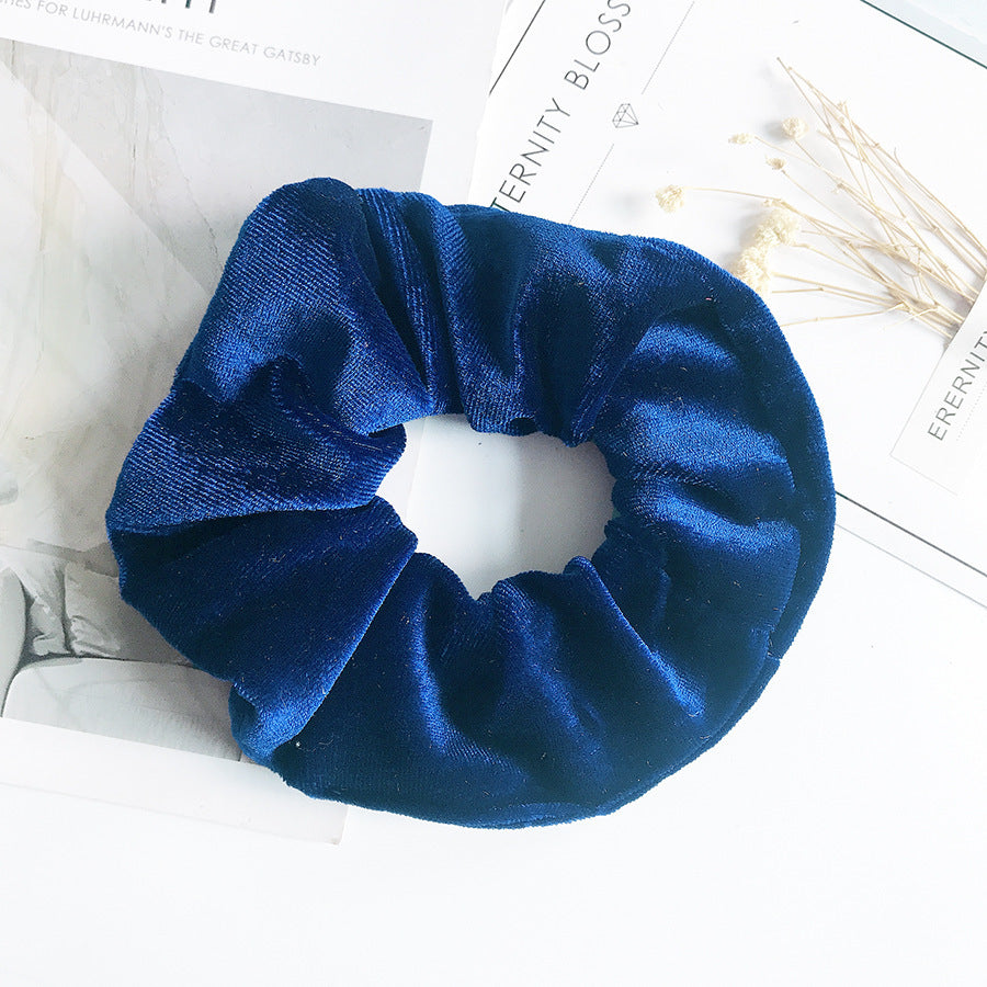 Flanell-Haargummi, Haarseil, Amazon-Samt, modischer Pferdeschwanz, Haar-Accessoires