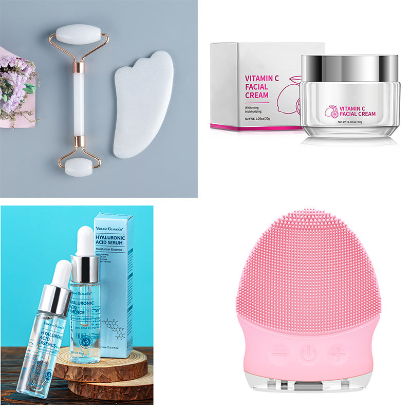 Hyaluronsäure-Gesichtsserum, Anti-Aging, Porenaufhellung, feuchtigkeitsspendende Gesichtscreme, Pflege trockener Haut