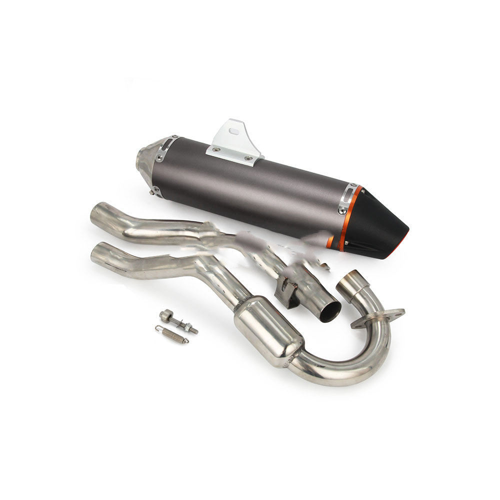 Off-road Motorrad Modifizierte Teile Auspuffrohr Ganze Auspuffrohr Schwanz Abschnitt