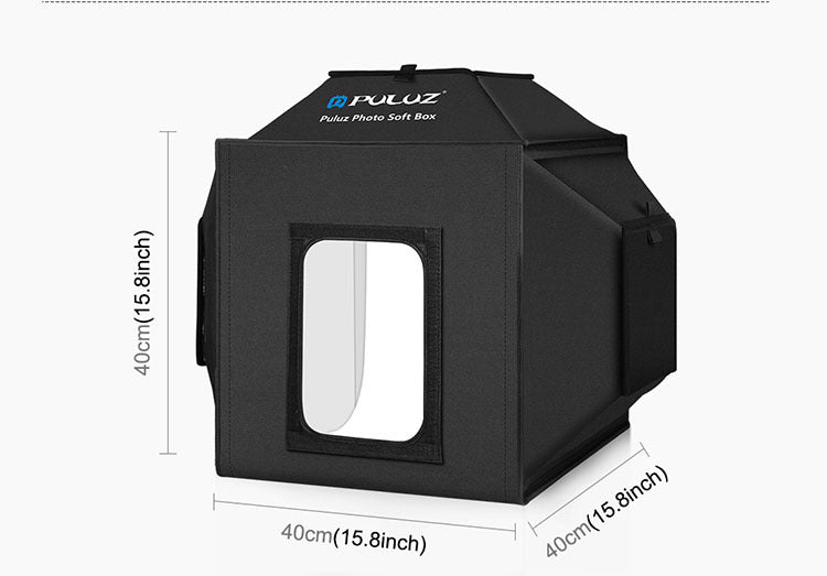 40cm Kleine Studio LED Folding Produkt Foto Licht Box Einfache Schießen Licht