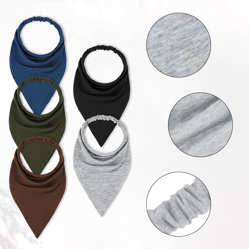 Triangle Shawl Women's Pure Color Comfort All-match High Elastic - X2-Shopping