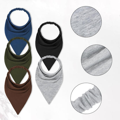 Triangle Shawl Women's Pure Color Comfort All-match High Elastic - X2-Shopping
