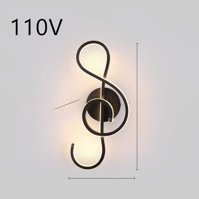 Led wand lampe nordic minimalistischen schlafzimmer nacht lampe