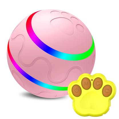 Pet New Cat Wicked Ball Toy Intelligent Ball USB Cat Toys Self Rotating Ball Automatic Rotation Ball - X2-Shopping