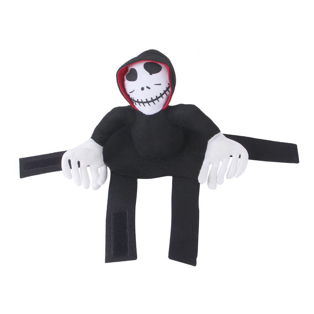 NEW Funny Pet Halloween Costume Halloween Pet Decoration Dress Up Pet Cosplay Costume Halloween Pet Clothes Spider Pumpkin Vest - X2-Shopping