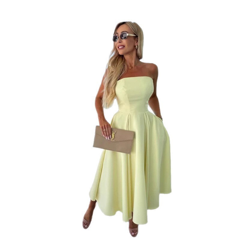 Women's Elegant Retro Dopamine Dress
