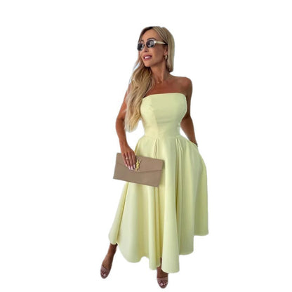 Women's Elegant Retro Dopamine Dress