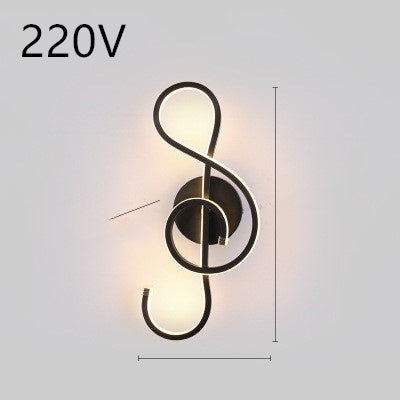 Led wand lampe nordic minimalistischen schlafzimmer nacht lampe