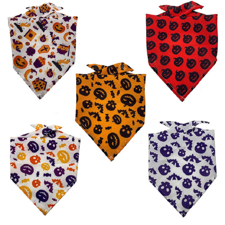 Pet Drool Towel Pet Scarf Pet Triangle Towel - X2-Shopping