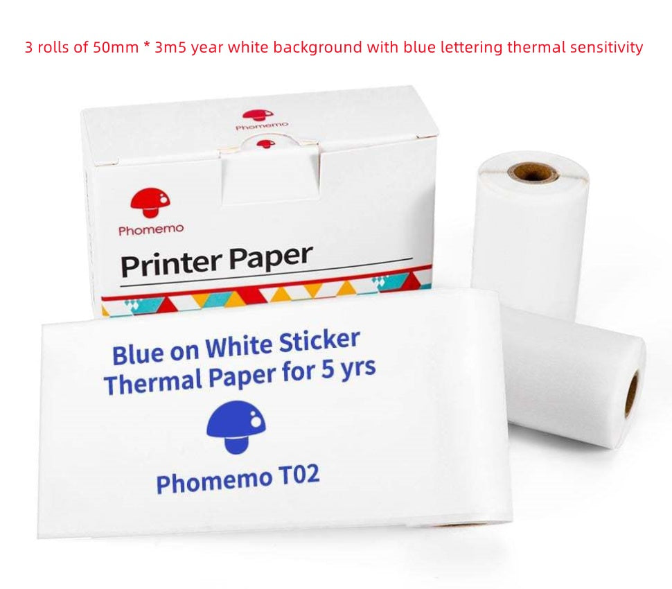 Tragbarer Mini-Thermo-Etikettendrucker für zu Hause, Fotodrucker, Drucker für falsche Fragen, Bluetooth-kompatibel, Mini-Etikettendrucker, Preisschild