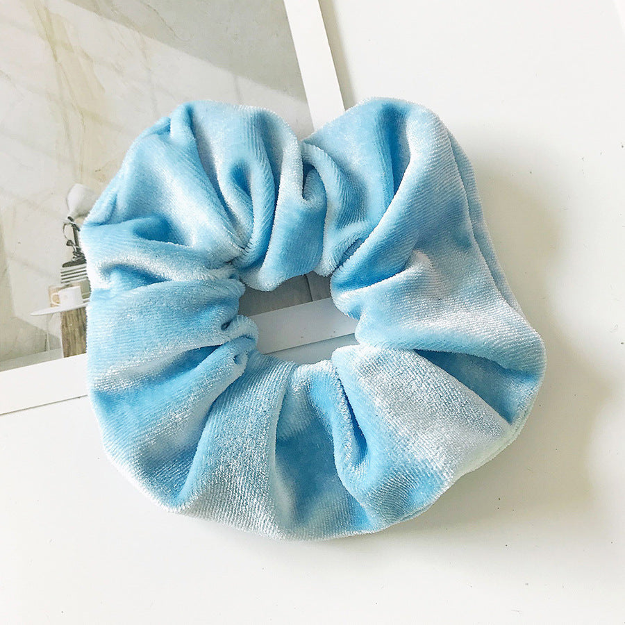 Flanell-Haargummi, Haarseil, Amazon-Samt, modischer Pferdeschwanz, Haar-Accessoires