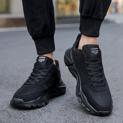 Mesh Black Sports Men's Casual Running Shoes