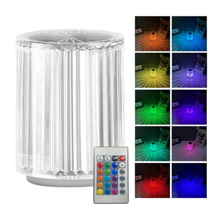 Kristalllampe Tischlampe Atmosphäre Kreative Linie Kleine Nachtlampe Led-Leuchten