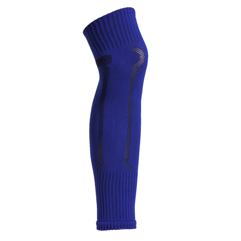 Fußball-Fußsocken, Beinschutzsocken, atmungsaktiver Mesh-Gelenkschutz