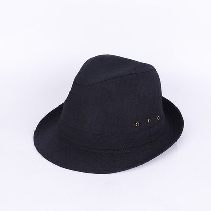 Middle-aged And Elderly Men Fedora Hat Thickened