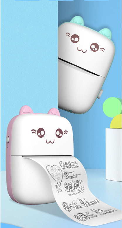 Mini-Drucker, tragbar, Mini, Bluetooth, WiFi, neuer falscher Drucker, Handy, Foto, Titel, Notiz, Hot Print, Tasche, Student, Fehler, Etikettendrucker