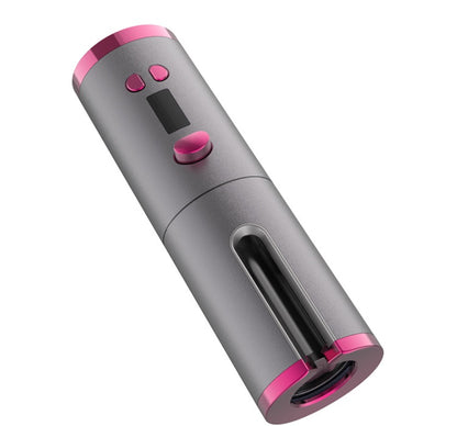 مكواة تجعيد الشعر متعددة الوظائف مع شحن لاسلكي USB