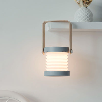 مصباح LED ليلي قابل للطي مع خاصية اللمس وخاصية التعتيم للقراءة، مصباح محمول قابل لإعادة الشحن عبر USB للديكور المنزلي