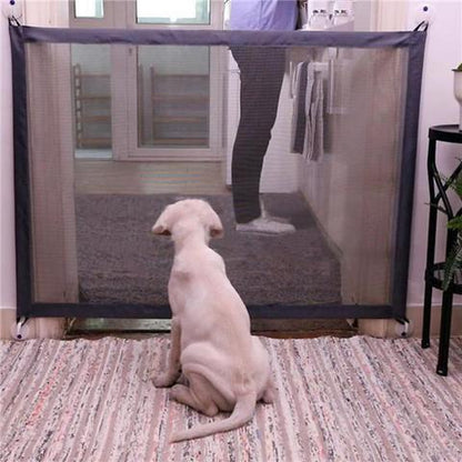 Portable Folding Pet Separation Barrier Dog Obstacle Safety Fence - X2-Shopping