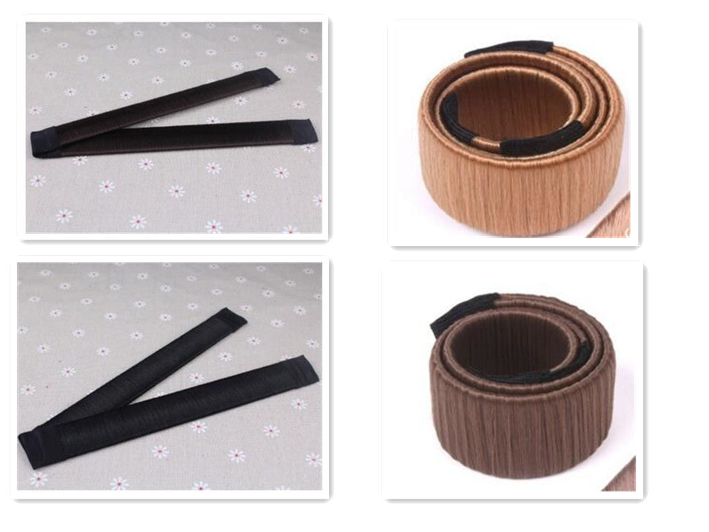 Magic French Twist Magic Hair Bun Maker Haargummi elastisch