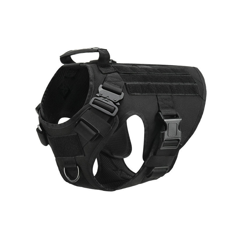 Military Tactical Dog Harness German Shepherd Adjustable Pet Dog Back - X2-Shopping