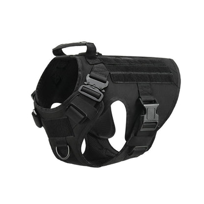 Military Tactical Dog Harness German Shepherd Adjustable Pet Dog Back - X2-Shopping