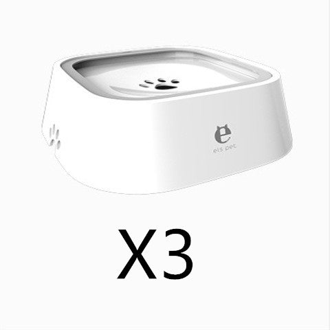 1.5L Cat Dog Water Bowl Carried Floating Bowl Anti-Overflow Slow Water Feeder Dispenser Pet Fountain ABS&PP Dog Supplies - X2-Shopping