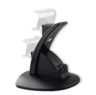 Dual-USB-Ladedock-Ständer USB-Ladedock-Station-Ständer mit USB-Ladekabel für PlayStation 4 PS4-Controller