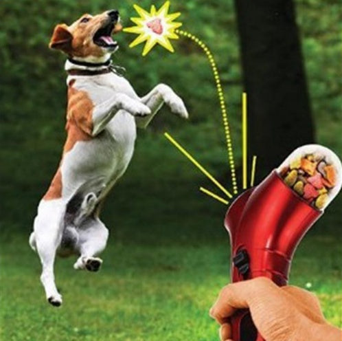 Pet Food Catapult Feeder Funny Dog Toy - X2-Shopping