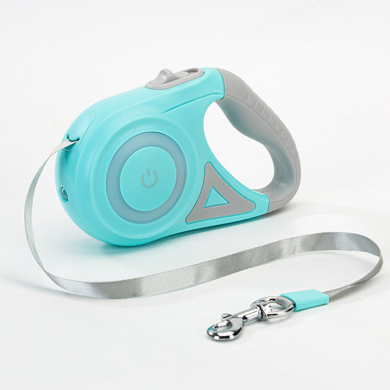 Dog Leash Retractable Leash And Dog Collar Spotlight Automatic Pet Dog Cat Traction Rope For Small Medium Dogs Pet Product - X2-Shopping