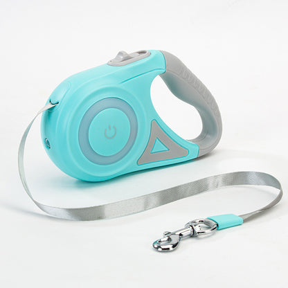 Dog Leash Retractable Leash And Dog Collar Spotlight Automatic Pet Dog Cat Traction Rope For Small Medium Dogs Pet Product - X2-Shopping