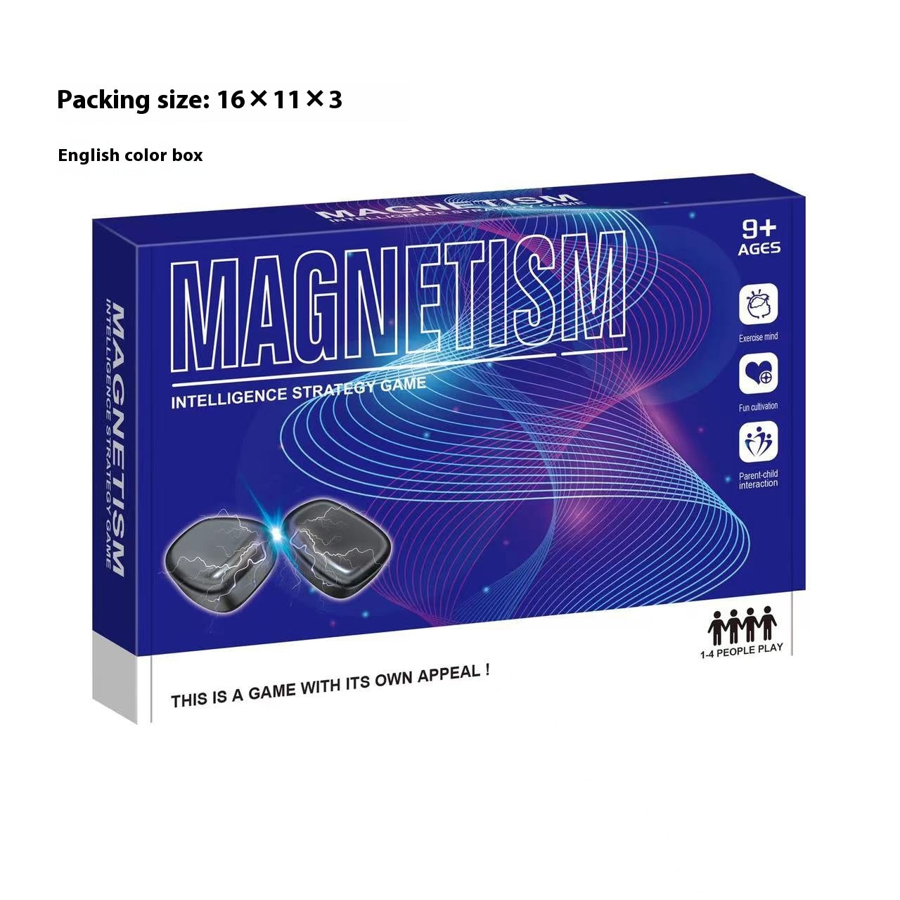 Magnetische Wirkung Doppel Brettspiel Logik Denken Training Spielzeug Freizeit Magnetische Saug Schlacht Schach