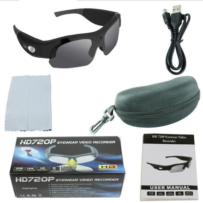 Polarisierte Sonnenbrille für 1080P-Camcorder