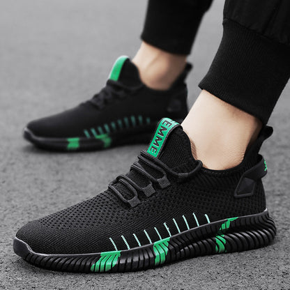 Mesh Sneakers Herren Atmungsaktive Leichte Laufschuhe