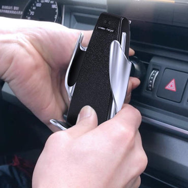 Auto Drahtlose Ladegerät 10W Induktion Auto Schnelle Drahtlose Aufladen Mit Auto Telefon Halter S5