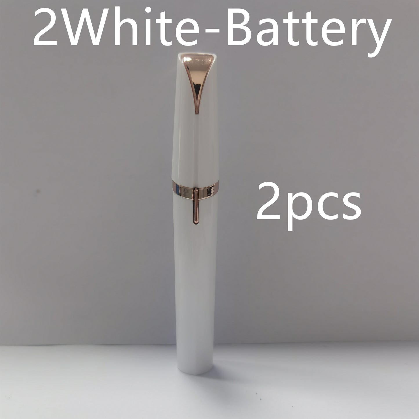 Mini Elektrischer Augenbrauentrimmer Lippenstift Augenbrauen Stift Haarentferner Schmerzloser Rasierer Epilierer mit LED-Licht